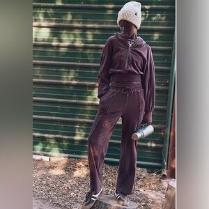 Free people Let's Volley Velour Set